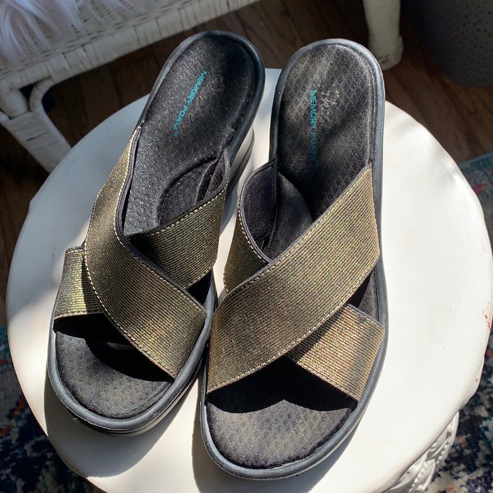 Skechers Cali Rumblers Gore-Geous in Bronze - Picture 2 of 7